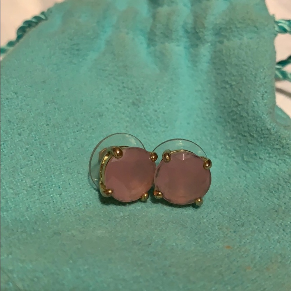 Lavender Kate Spade Gem Stud Earrings
